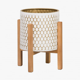 Honeycomb Mid-Century...