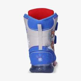 paw patrol toddler boy light up winter snow boots, sizes 7-12, toddler blue