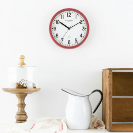 better homes and gardens 7.8″ quartz modern indoor pendulum clock, easy installation