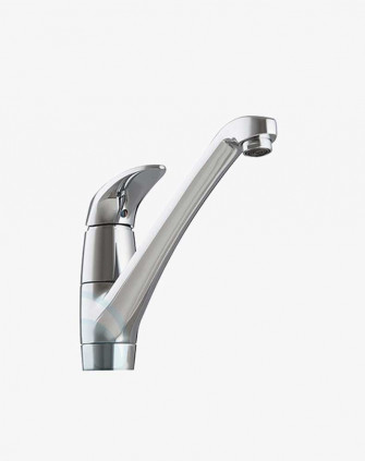 Single handle lavatory