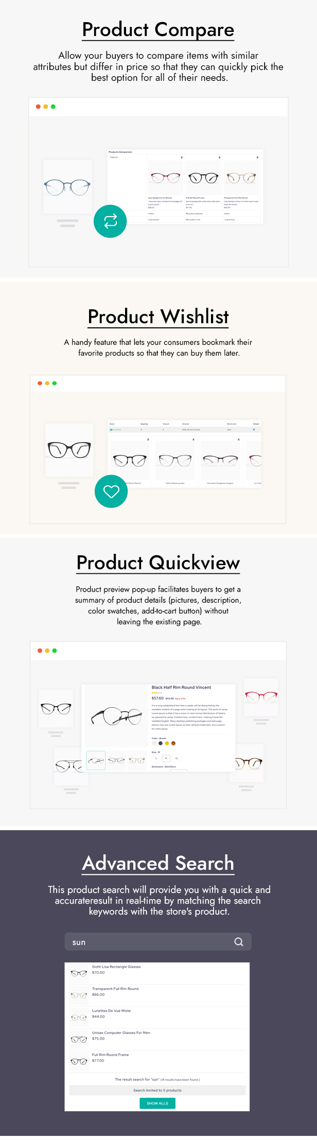 Sungleko - Sunglasses, Eyewear and Fashion Prestashop Theme