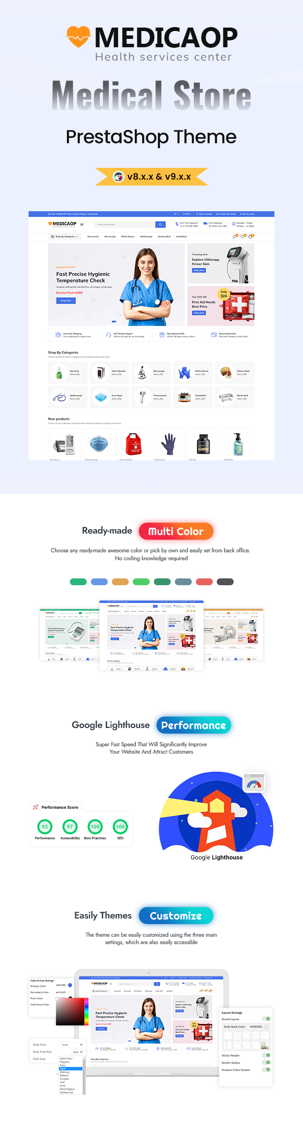 Medicaop - Pharmacy & Medical Store Prestashop Theme