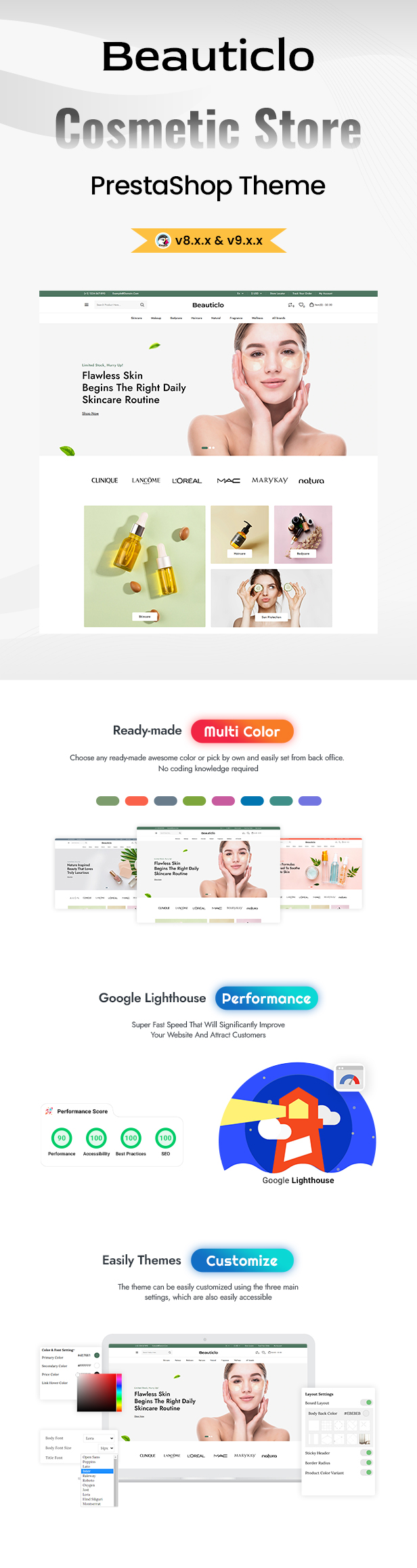 Beauticlo - Beauty and Cosmetics Shop Prestashop Theme