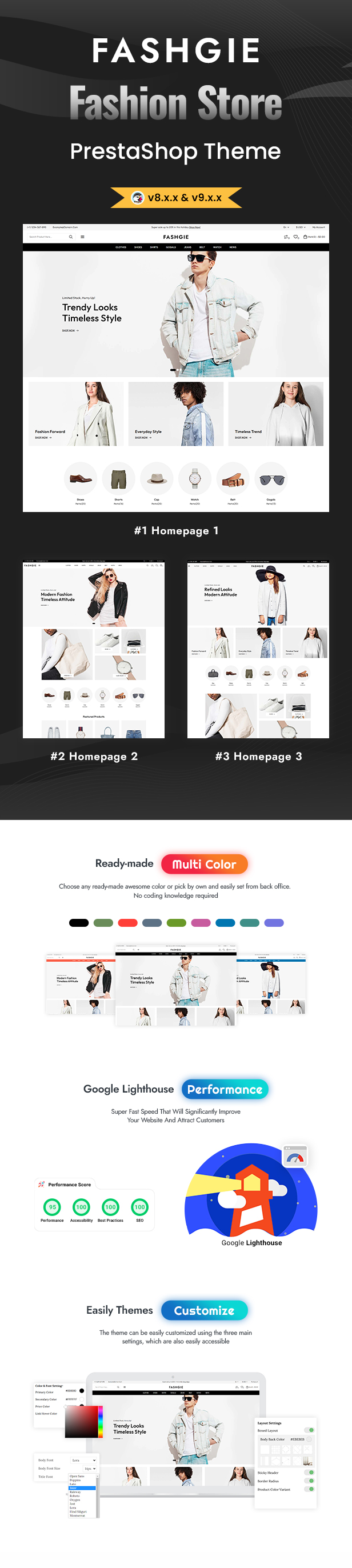 Fashgie - Fashion & Clothing Store Prestashop Theme