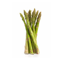 cut and refrigerated green asparagus
