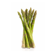 cut and refrigerated green asparagus
