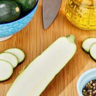 seeds basket zucchini green long