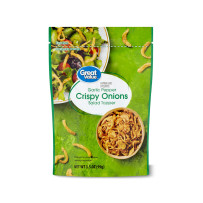 Great value garlic pepper crispy onions