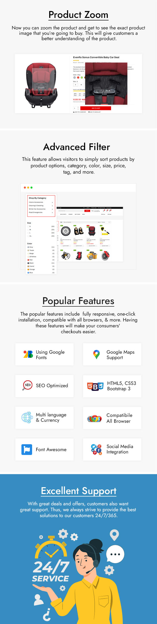 Rexopart - Auto Parts and Tools Shop Prestashop theme
