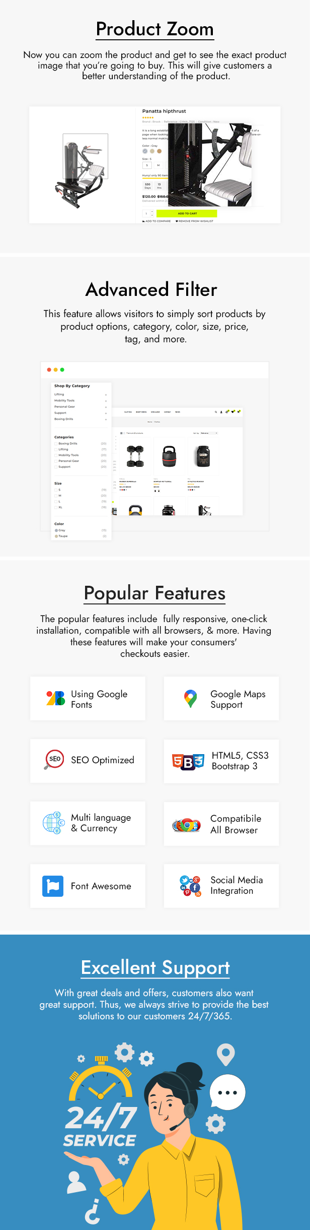 GYM5 - Gym and Fitness Store PrestaShop Theme