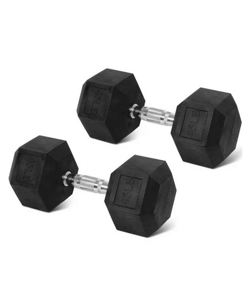 rubber dumbbell