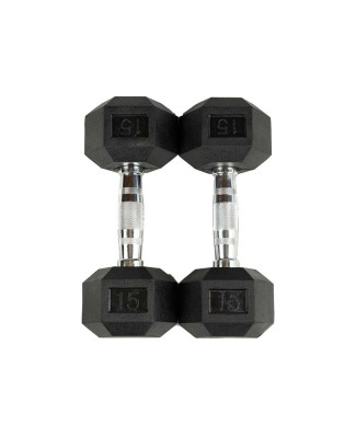 rubber dumbbells
