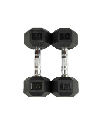 rubber dumbbells
