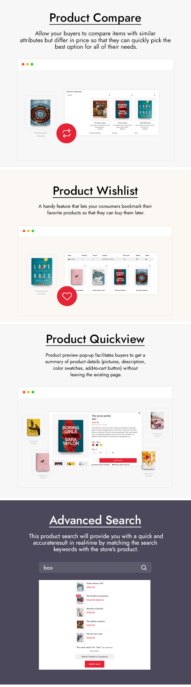 Bookitis - Books Store & Stationery Shop PrestaShop Theme