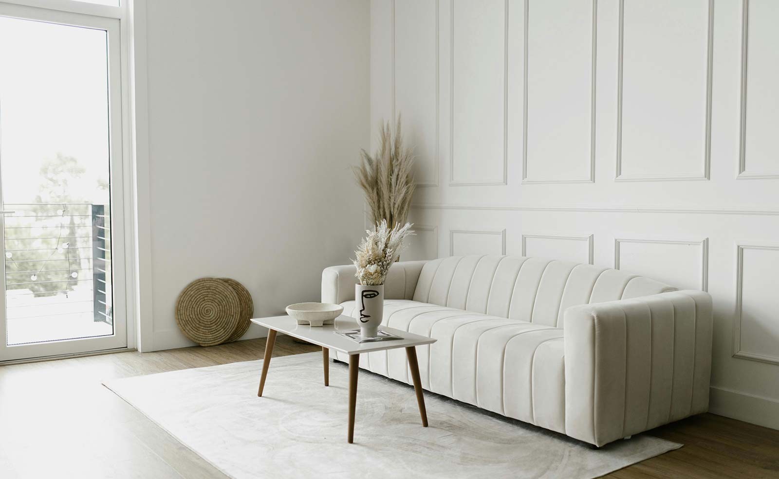The beautifully crafted wooden table adds warmth, style, and comfort to any room