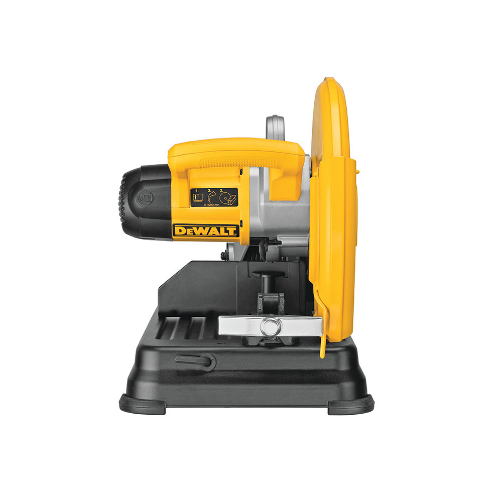 dewalt heavy duty chop saw, cutting blade size