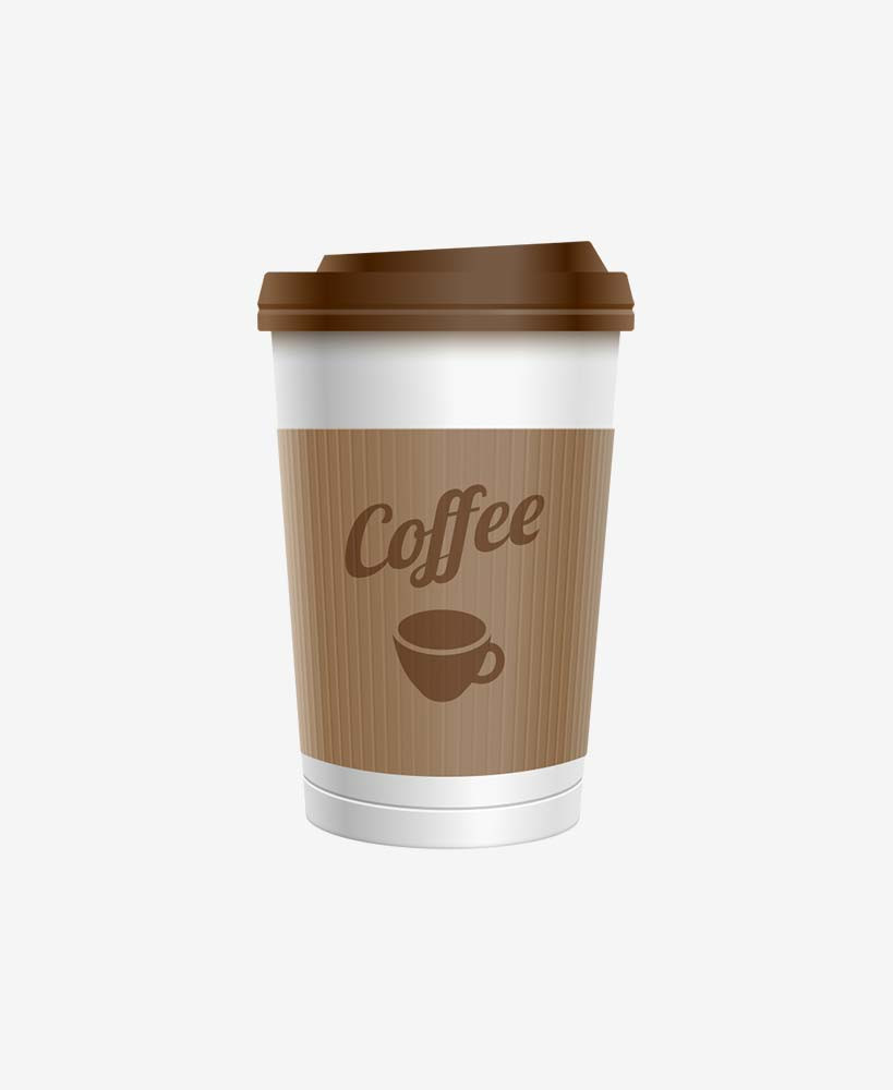 generic plastic coffee mug
