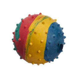 psk pet mart rubber hard dog ball colour may very