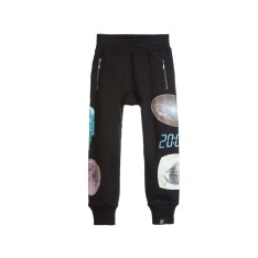 purple united kids boys mid-rise joggers