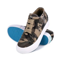 sneakers for womens fashion platform hidden heel slip